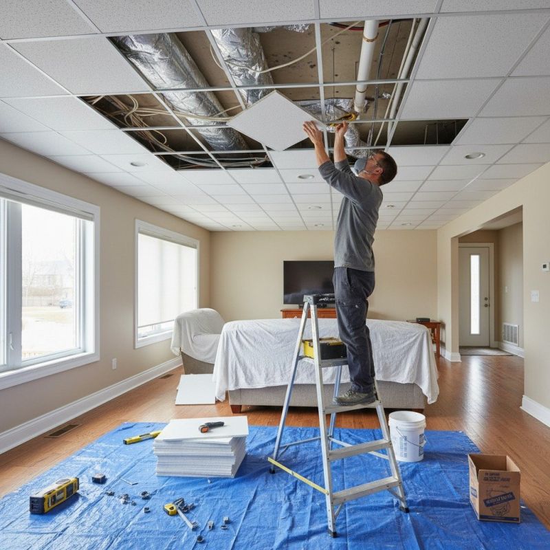 Local Ceiling Panel Repair in Ann Arbor, MI