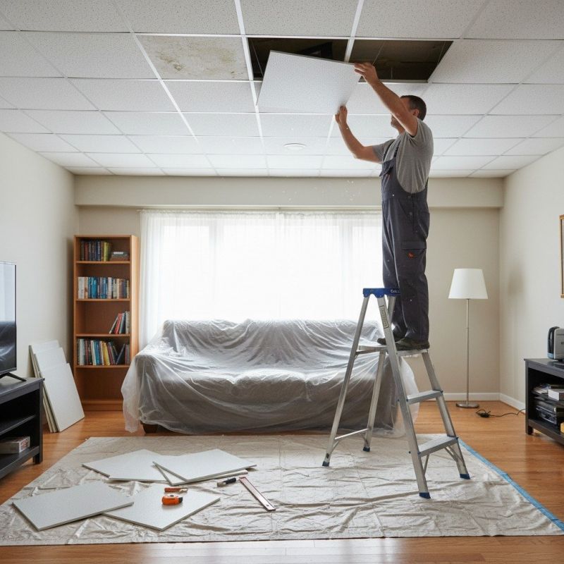 Local Ceiling Panel Repair in Dallas, NC