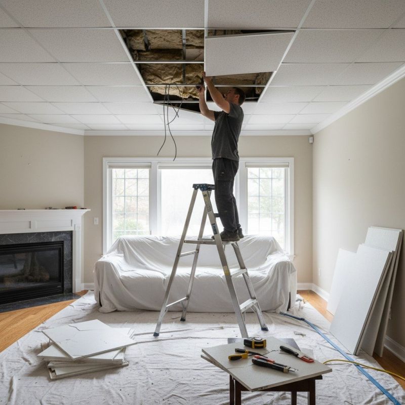 Ceiling Panel Repair