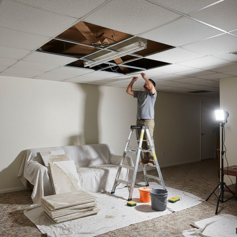 Grid Ceiling Repair