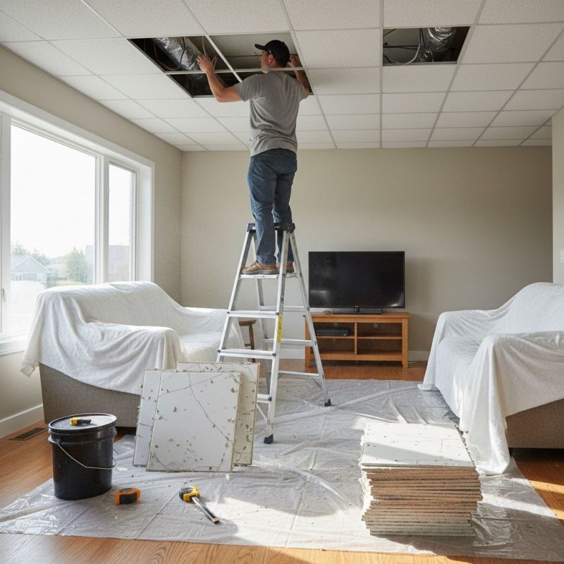 Suspended Ceiling Repair in Arvada, CO