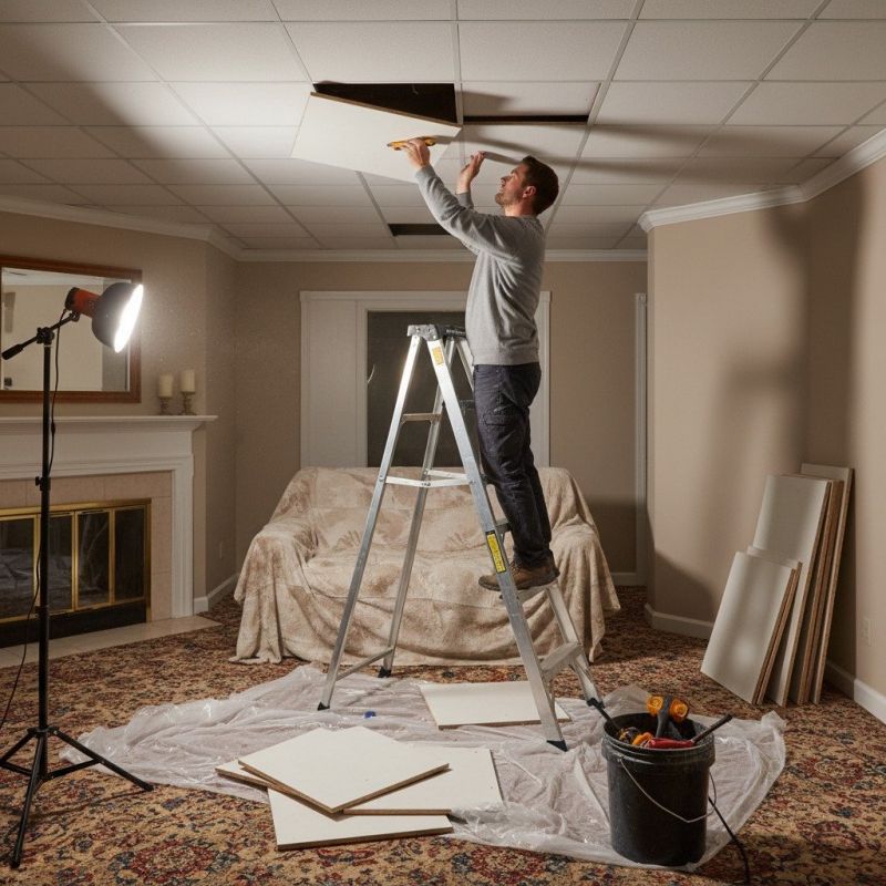 Suspended Ceiling Repair in Boulder, CO