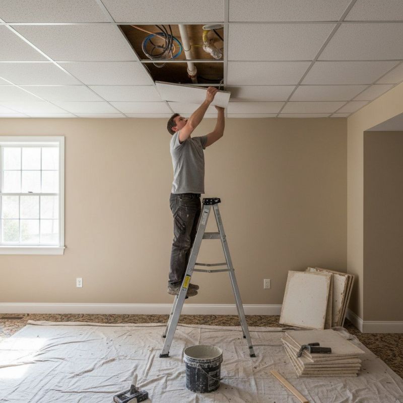 Local Tile Ceiling Installation in Dexter, MI