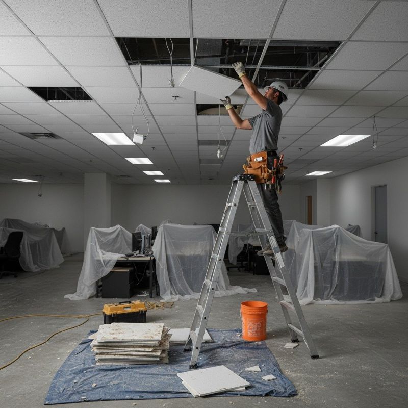 Suspended Ceiling Repair in Longmont, CO