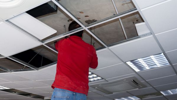 Suspended Ceiling Repair Service